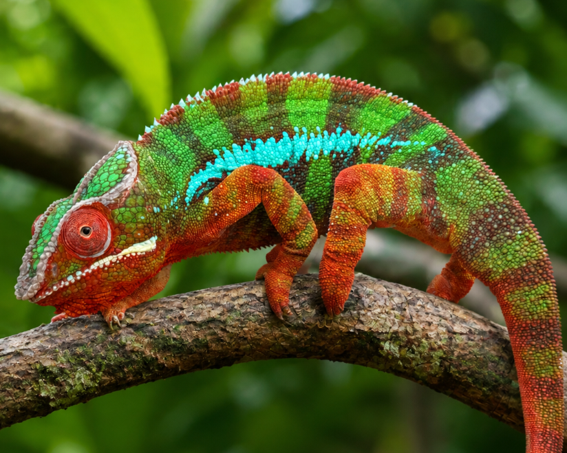 Zeus, Ambilobe Panther Chameleon